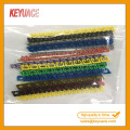 Colorful Plastic Clip on Cable Markers